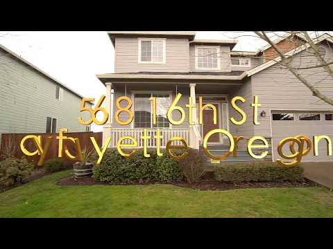 568 16th St, Lafayette, OR home video tour