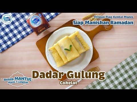 Tip Dapur Dadar Gulung Cokelat #ResepMANTUL Berbuka Puasa #diRumahAja bersama #FrisianFlag Yang Mantap