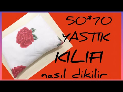 Video: Bir Yastık Kılıfı Nasıl Dikilir? 45 Fotoğraf 50'ye 70'lik Bir Desene Göre Kendi Elinizle Adım Adım Bir Yastık Için Yastık Kılıfı Dikmek