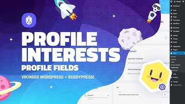 Profile Interests - Profile Fields - Vikinger - WordPress & BuddyPress Social Community