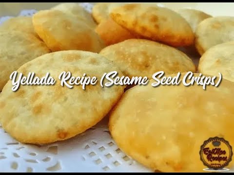 Yellada Recipe (Sesame Seed Crisps) - EatMee Recipes