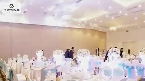 [Trung Tâm Hội Nghị Tiệc Cưới Forevermark] Decor tông xanh Tiffany