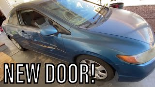 Rebuilding A Wrecked Honda Civic From COPART