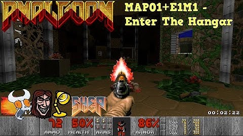 Amalgoom - MAP01+E1M1 - Enter The Hangar by SpaceCat_2001 and Claire/DankMetal with guests!