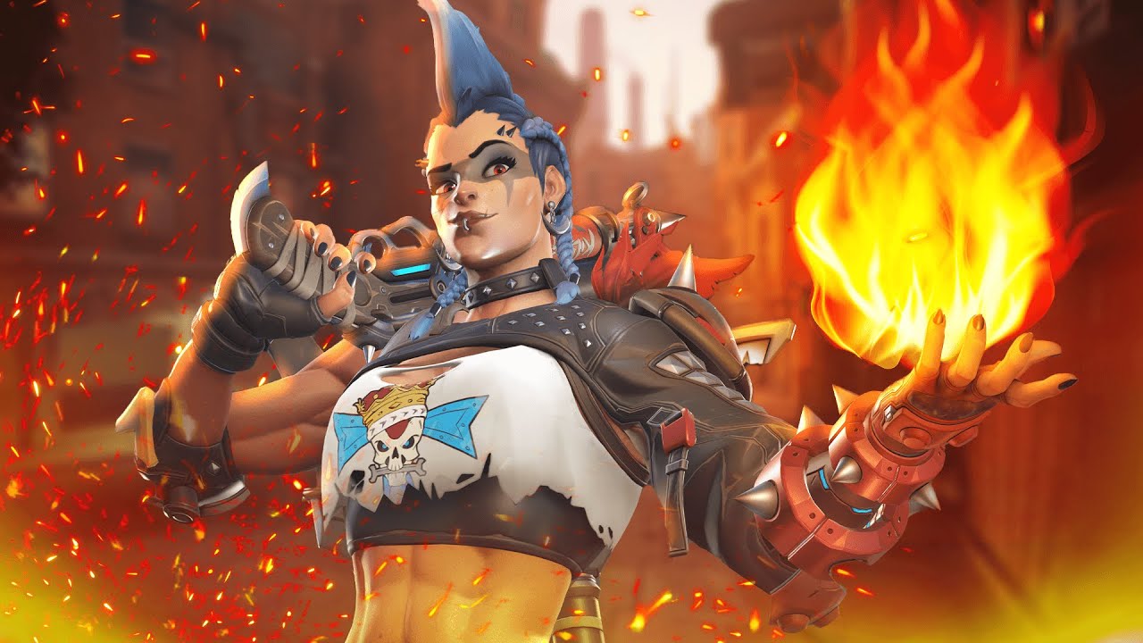 My JUNKERQUEEN is ON FIRE in Overwatch 2
