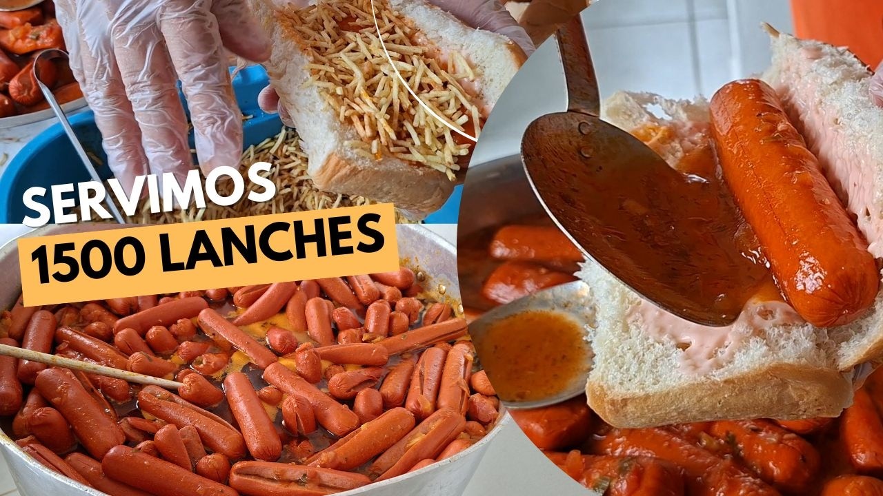 Fizemos 1500 Cachorros-Quentes para uma Festa 🎉🔥 Veja Como Foi Tudo!