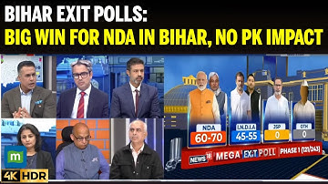 Bihar Exit Polls: Big Win For NDA In Bihar, No Prashant Kishor Impact, Predict 3 Exit Polls