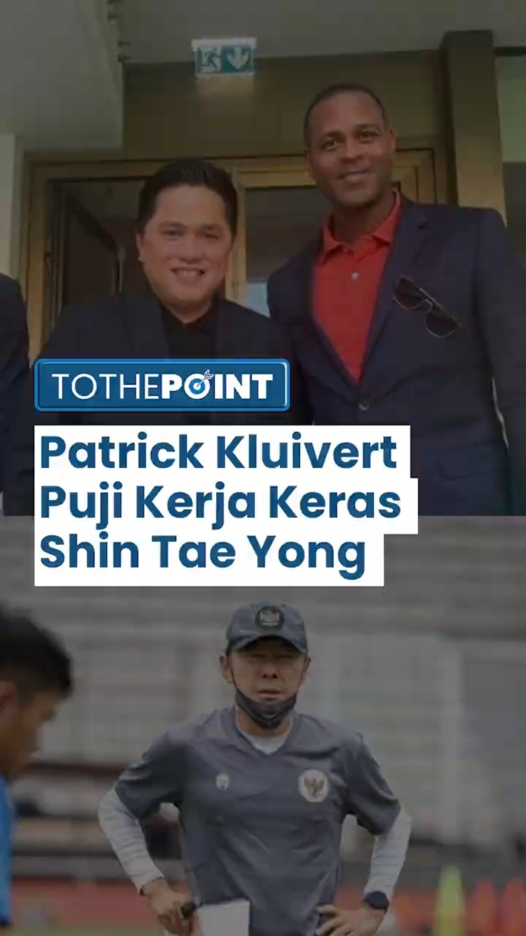Pelatih Anyar Patrick Kluivert Puji Kerja Keras Shin Tae-Yong, Optimis Lolos Piala Dunia 2026