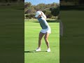 Annabell Fuller en route to a 68 (-4) 🔊