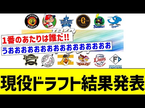 【2023年度】現役ドラフト結果発表【なんJ反応】【プロ野球反応集】【2chスレ】【5chスレ】