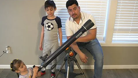 Celestron - AstroMaster 70AZ Telescope (Unboxing and testing)