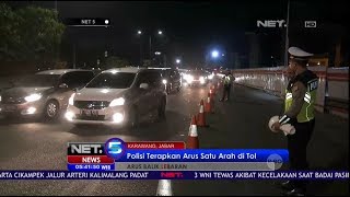 NET.MUDIK 2018 - Imbas One Way di Tol Jakarta-Cikampek,Jalur Arteri Kalimalang Macet -NET5