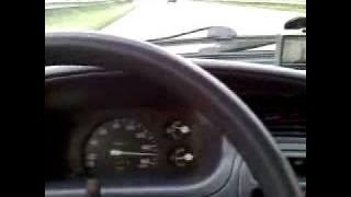 Daihatsu Cuore L501 Automatik Vmax Top Speed Run 110-155 km/h