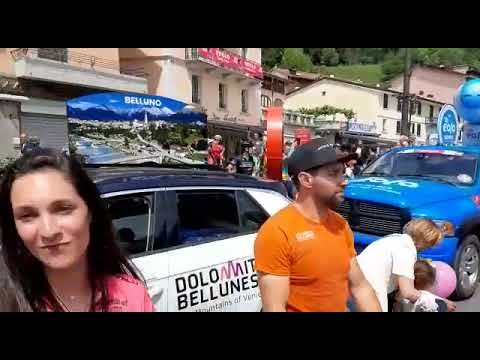 Giro d'Italia: festa a Edolo e grande entusiasmo in Valle Camonica