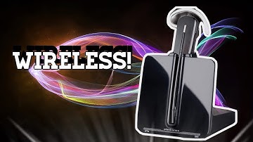 Plantronics CS540 Wireless Headset -  Every Salesman Gotta Have This!