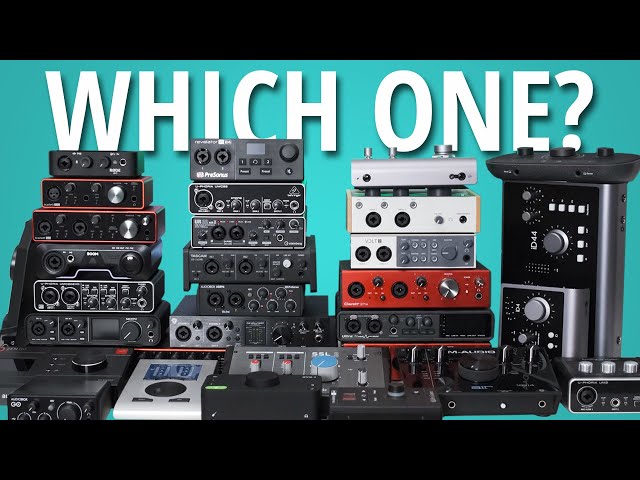 HOW TO choose an Audio Interface – The Ultimate Guide class=