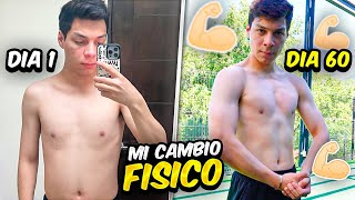 MI CAMBIO FÍSICO DESPUÉS DE 4 MESES | Yair17