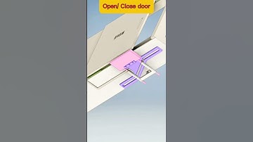 Open/Close door #cad #design #machine