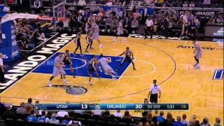 2015-11-13 NBA RS Nikola Vucevic vs Utah