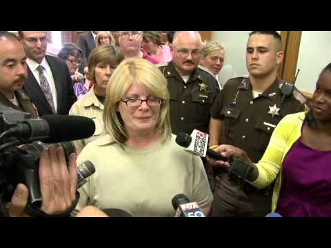 Decatur County Senior Circuit Judge W. Michael Wilke proclaimed: "The defendant will be released from the Department of Corrections" and Kristine Bunch, the Indiana woman convicted of setting a 1995 fire that killed her 3-year-old son, was released for the first time after 16 years in prison. Bunch's case drew the attention of the Center on Wrongful Convictions at Northwestern University School of Law. The Indiana Court of Appeals last week ordered the local court to allow Bunch's release on bond while she awaits her second trial. Bunch's family put up bond money for her in 1996. Experts from the Center on Wrongful Convictions at Northwestern University School of Law said scientific advances suggest the fire wasn't deliberately set. The Indiana Court of Appeals ruled in March that prosecutors should have provided Bunch's defense with a lab report that allegedly found no trace of kerosene in her son's bedroom.