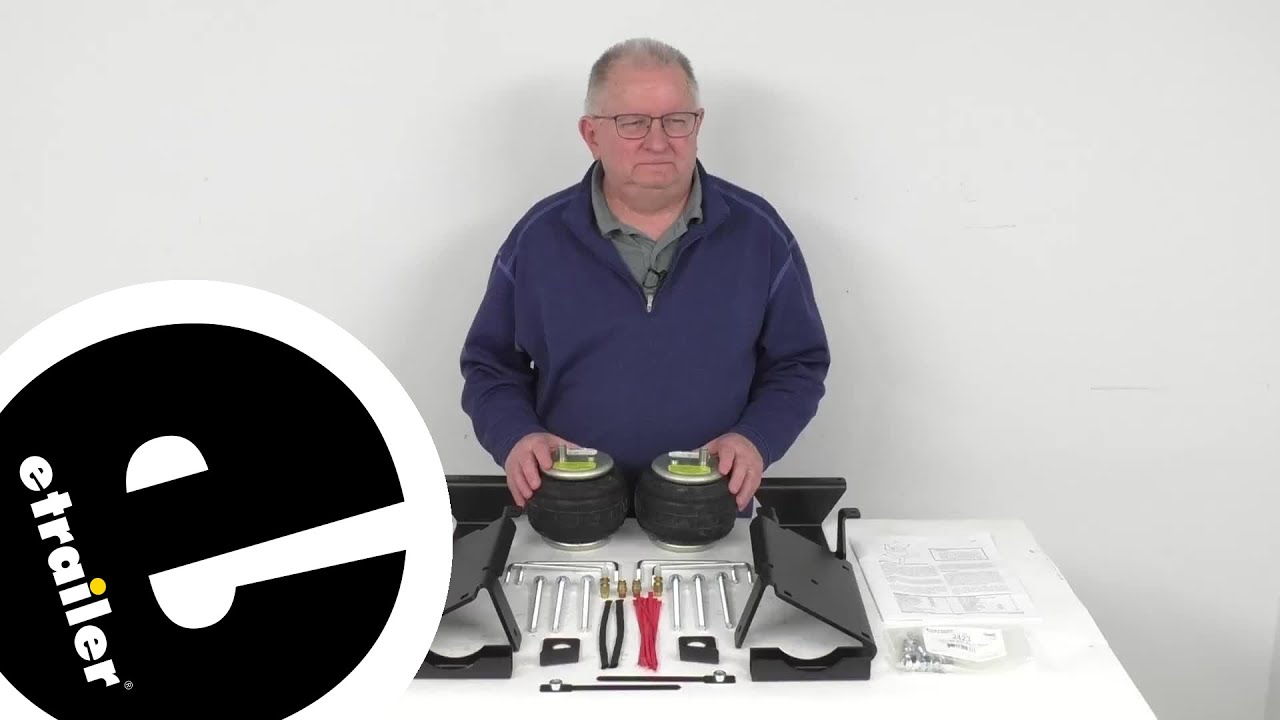 etrailer | Firestone Ride-Rite Air Helper Springs-F2423 Feature Review