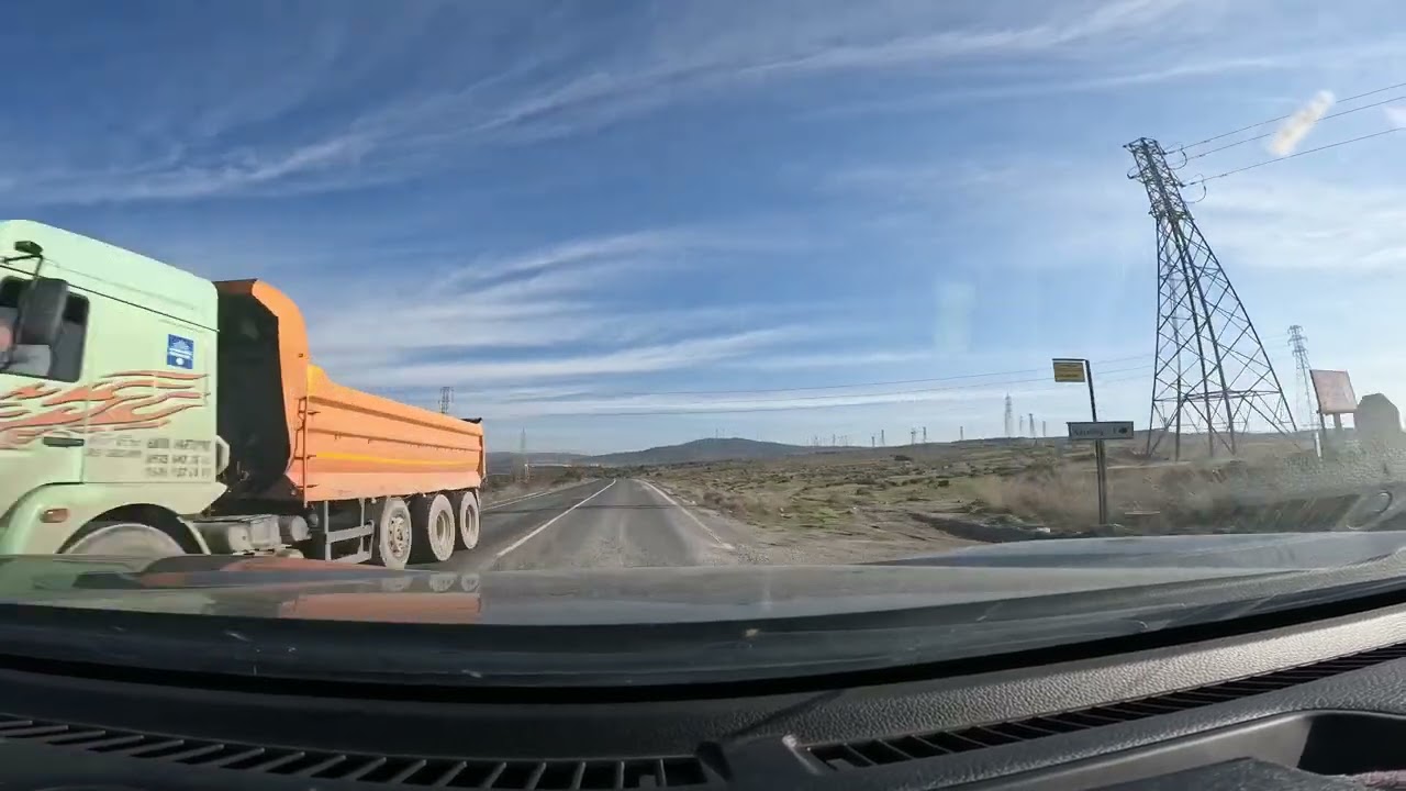 Çeşme den İzmir'e eski yoldan yol severlere yol manzaraları ☺️👍🪵🌲🌳🏞️