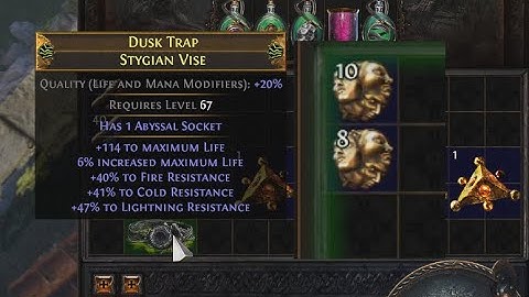 POE: 30 Second Guide to Crafting a 15ex+ Stygian Vise (◆expensive)