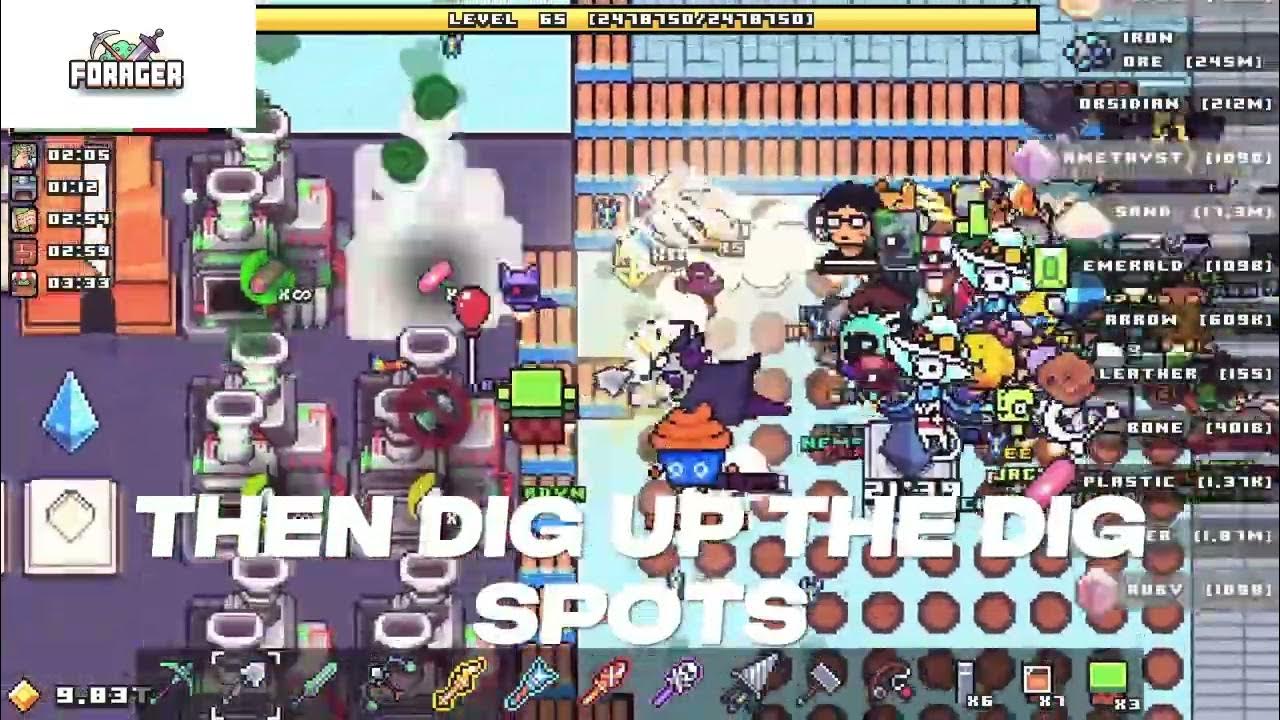 HOW TO GET THE FROZEN RELIC IN FORAGER YouTube