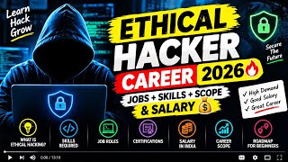 Become an Ethical Hacker in 2026 | Roadmap, Skills & Certifications #EthicalHacking #CyberSecurity