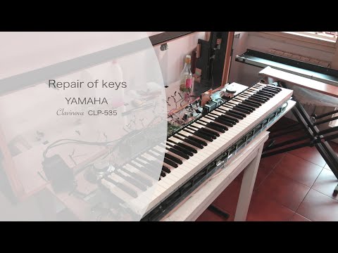 Ремонт цифрового пианино Yamaha Clavinova CLP-535