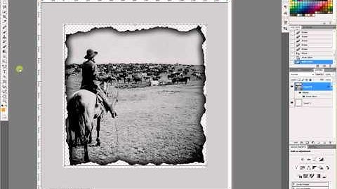 Burnt Edge Effect in Photoshop CS5