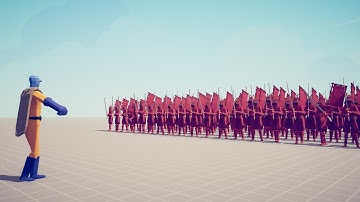 ONE PUNCH MAN vs 100x EVERY UNIT - Totally Accurate Battle Simulator TABS