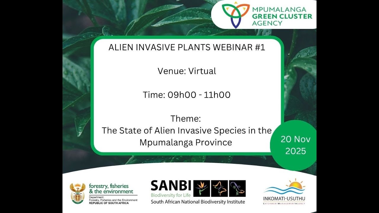 Alien Invasive Plant Species| Webinar #1| MGCA| 2025