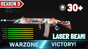 the BEST GUN in WARZONE is a LASER BEAM.. NOT the M4A1! (BEST GRAU 5.56 CLASS SETUP!)