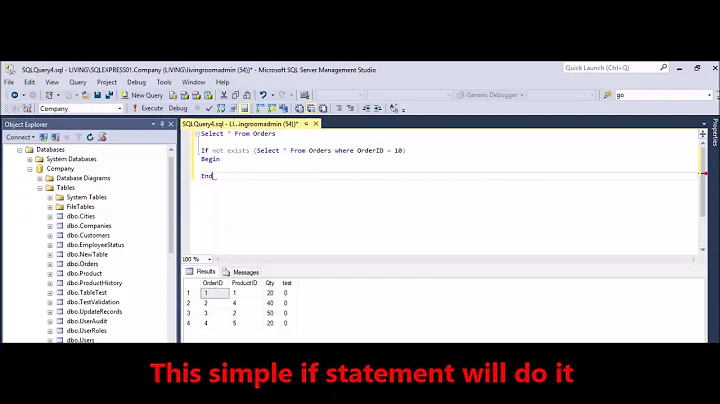 MSSQL - Sql server - insert into table if record doesn't exist