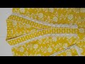 V-Neck Placket design cutting and stitching tutorial for beginners 2026✂️|| Chinese collar sewing