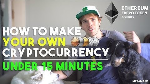 How to make your OWN CRYPTOCURRENCY! in UNDER 15 minutes! EASY (ETHEREUM ERC20 TOKEN - SOLIDITY)