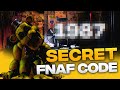 This secret fnaf code unlocks the scariest jump scare