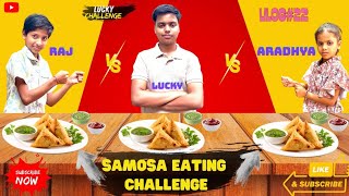Samosa Eating Challenge #challenge #funny #difficult #challengevideo