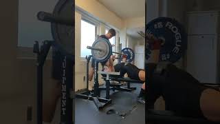 feeling much stronger... 130kg bench single