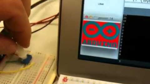 Arduino starter kit, project14-2