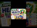 90% Students Forget These Health Concepts 😳 | Full Notes ✍️#ytshorts #nexttoppers #yt #cbse #exam