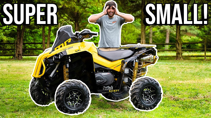100HP Four Wheeler VS Super TINY TIRES! *HUGE BURN OUT*