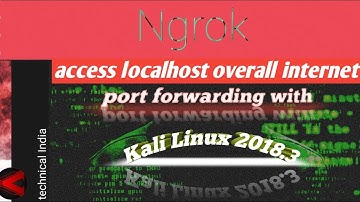 How to download, install and use ngrok for easy port forwading on kali linux 2018.3