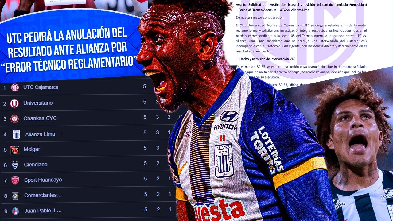 ¡ESCÁNDALO EN ALIANZA LIMA! PIERDE LA PUNTA EN MESA?