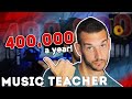 Comment je gagne 400 000 par an en tant que professeur de musique