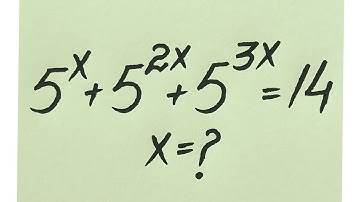 A Very Nice Olympiad Math Exponential Problem l Easy & Tricky Solution