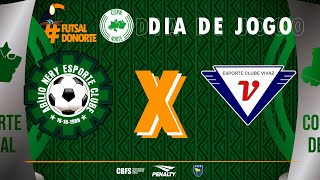 Copa Norte De Futsal Abilio Nery Esporte Clube X Esporte Clube Vivaz 3ª Rodada Ao Vivo