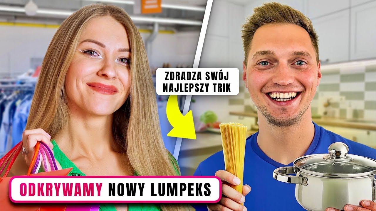 KUPUJĘ SPODNIE ZA 14 ZŁ W NOWO ODKRYTYM LUMPEKSIE I GOTUJĘ Z MĘŻEM ❤️‍🔥