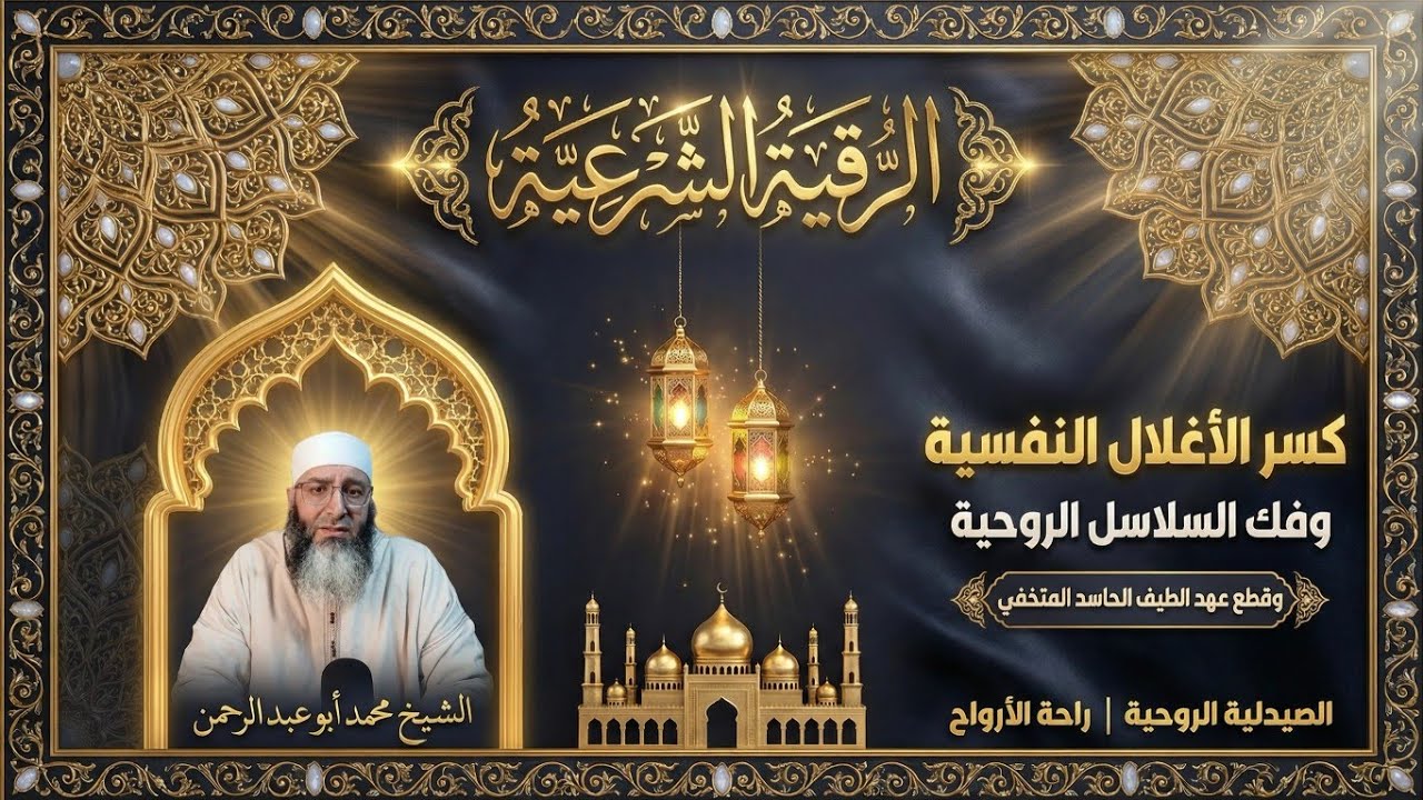 كسر الأغلال النفسية وفك السلاسل الروحية وقطع عهد الطيف الحاسد المتخفي ...